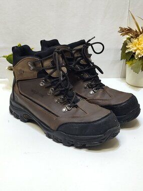 Wolverine Spencer Waterproof Hiking Boots Brown Leather Men’s Size 12M W05103
